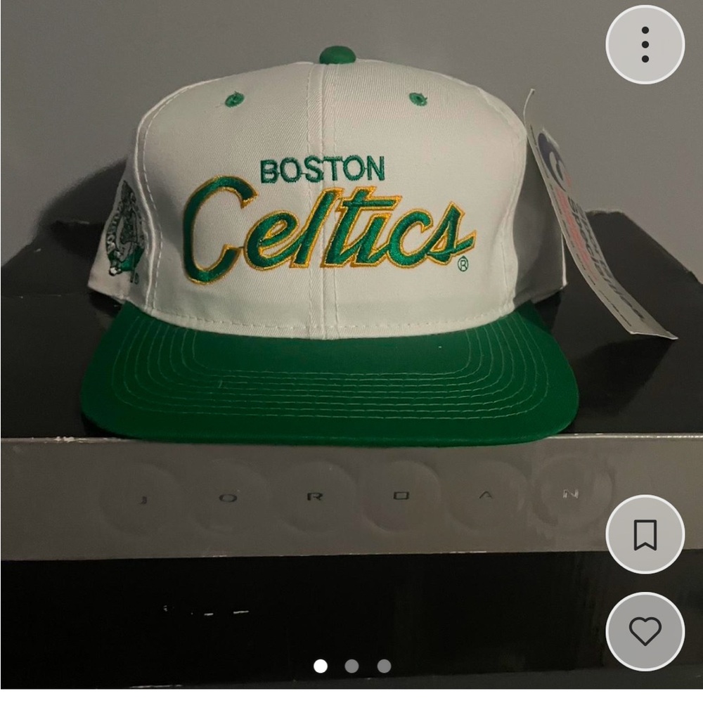 Vintage Boston Celtics Snapback Hat